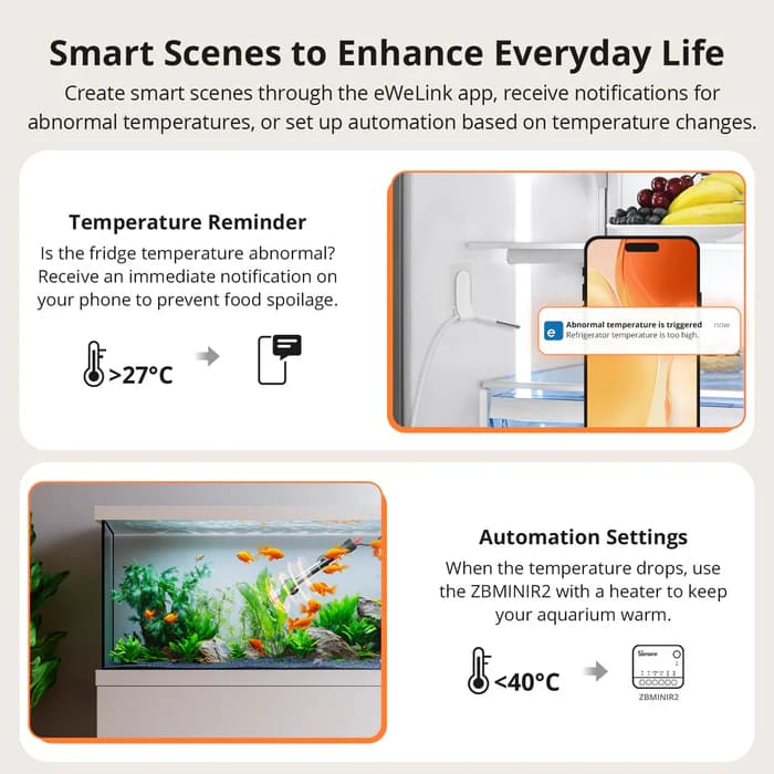 SONOFF SNZB-02LD IP65 Zigbee LCD Smart Thermometer (Probe Version) thumbnail 6