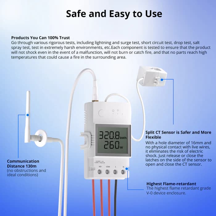 SONOFF POW Ring Smart Power Meter | POWCT thumbnail 6