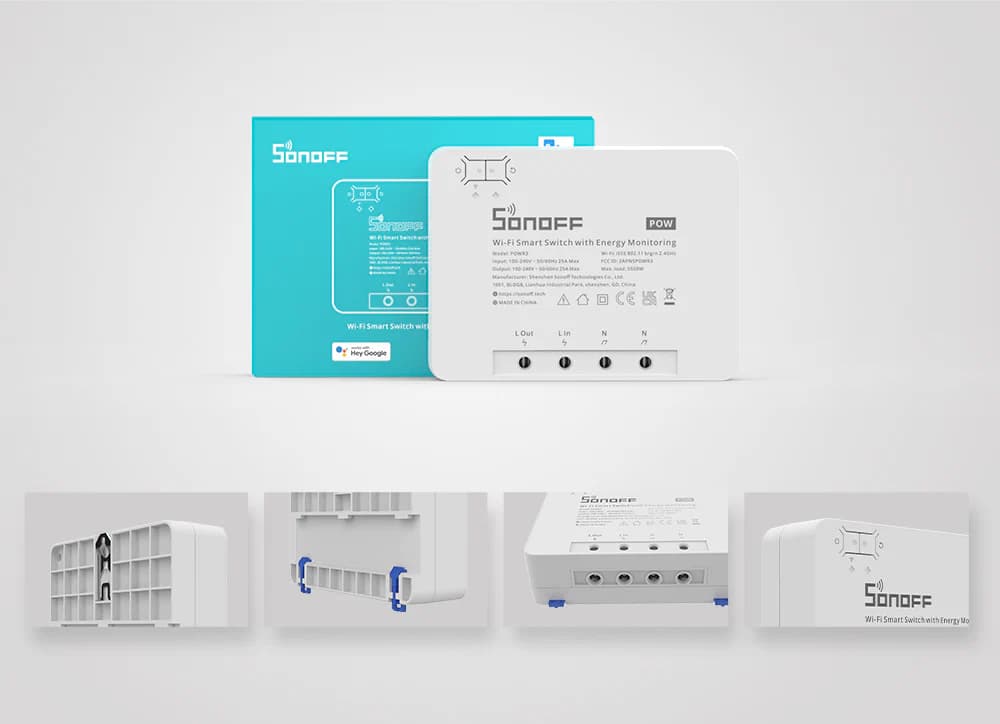 SONOFF POWR3 High Power Smart Switch thumbnail 4