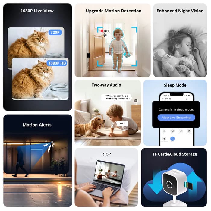 SONOFF CAM Slim Gen2 Smart Home Security Camera | CAM-S2 thumbnail 2