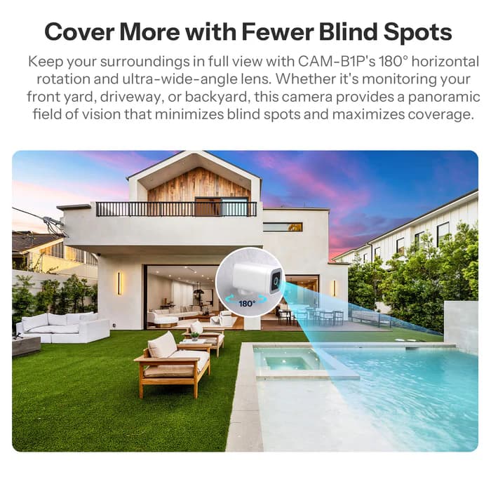 SONOFF CAM Outdoor Smart Security Camera | CAM-B1P thumbnail 8