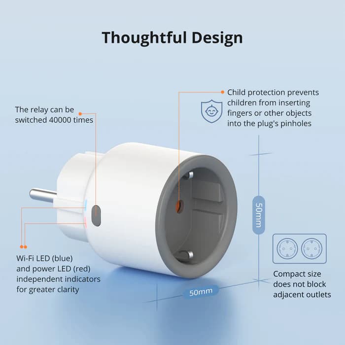 SONOFF iPlug Wi-Fi Smart Plug | S60 Series thumbnail 8