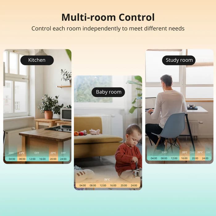 SONOFF Zigbee Thermostatic Radiator Valve | TRVZB thumbnail 4