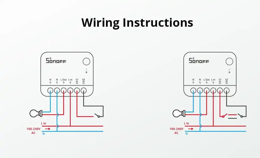 SONOFF MINI Extreme Wi-Fi Smart Switch (Matter-enabled) | MINIR4M thumbnail 4