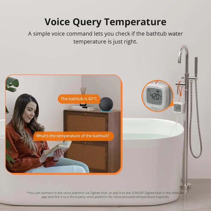 SONOFF SNZB-02LD IP65 Zigbee LCD Smart Thermometer (Probe Version) thumbnail 9