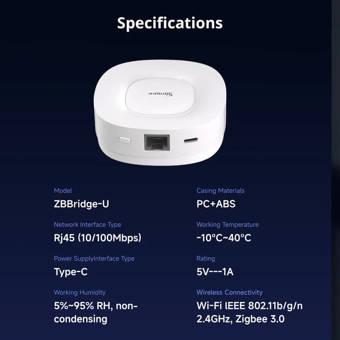 SONOFF Zigbee Bridge Ultra | ZBBridge-U thumbnail 8