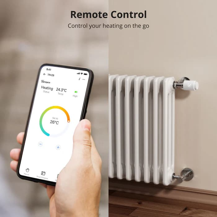 SONOFF Zigbee Thermostatic Radiator Valve | TRVZB thumbnail 3