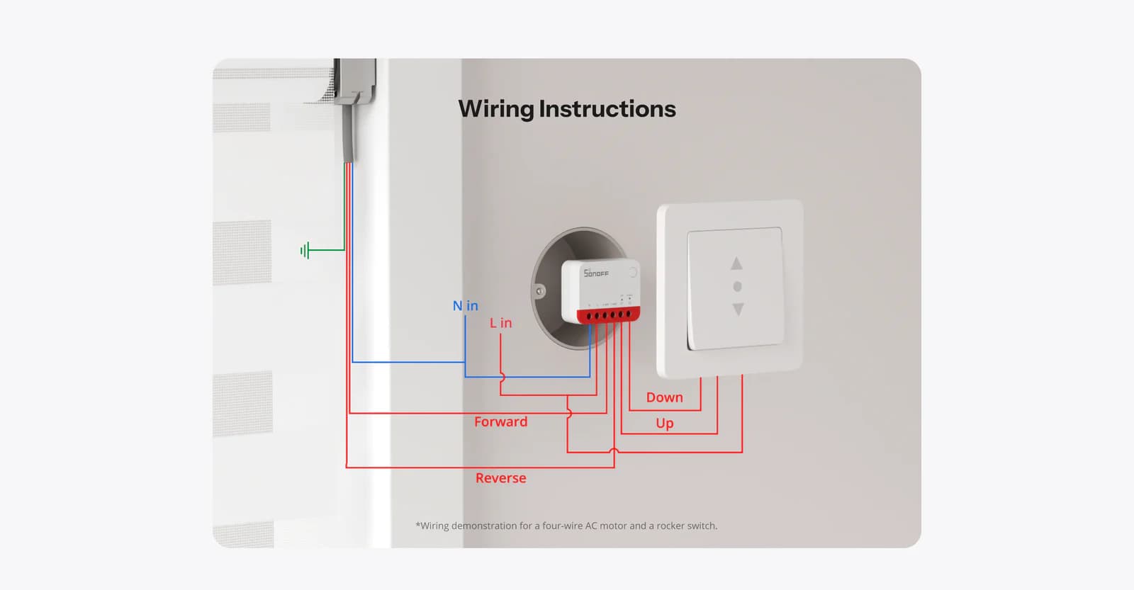 SONOFF Zigbee Smart Roller Shutter Switch | MINI-ZBRBS thumbnail 4
