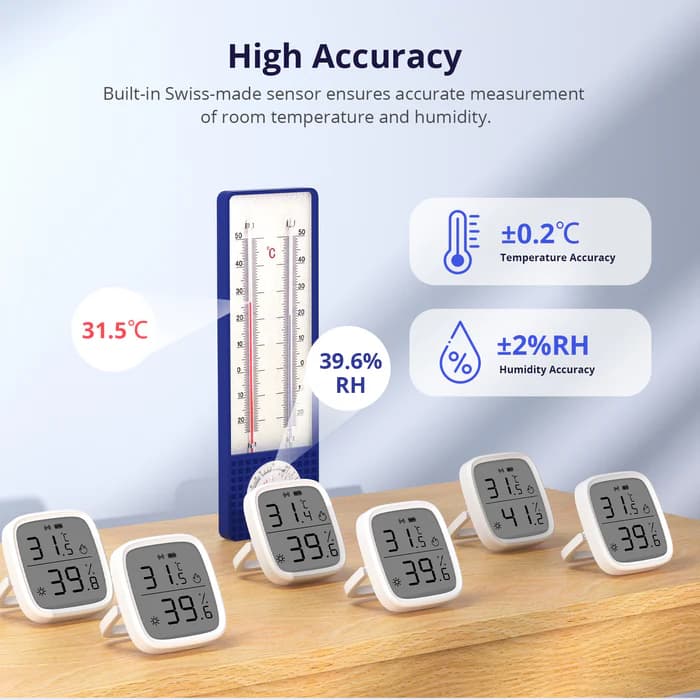 SONOFF SNZB-02D Zigbee LCD Smart Temperature Humidity Sensor thumbnail 3