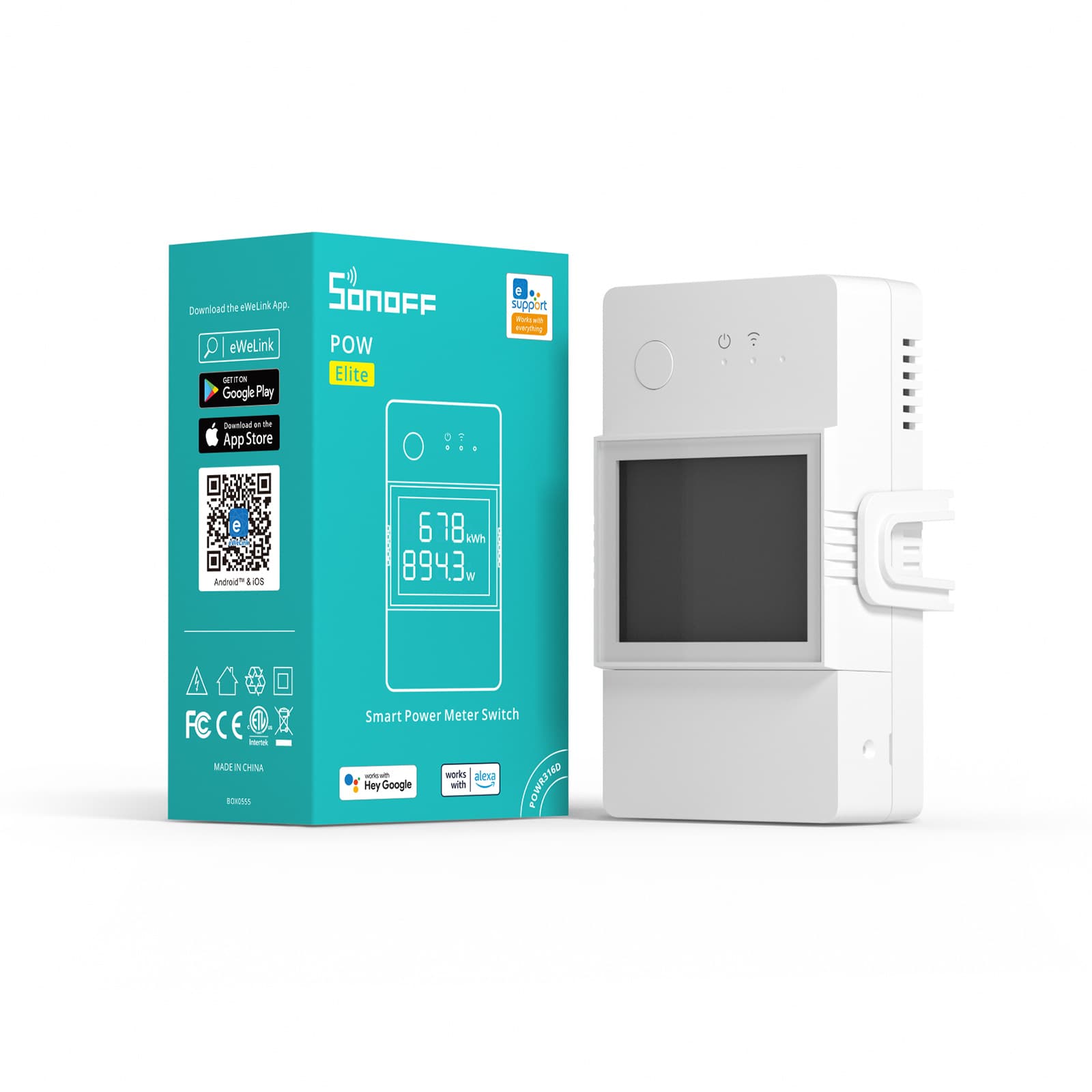 SONOFF POW Elite Smart Power Meter Switch | POWR320D thumbnail 2