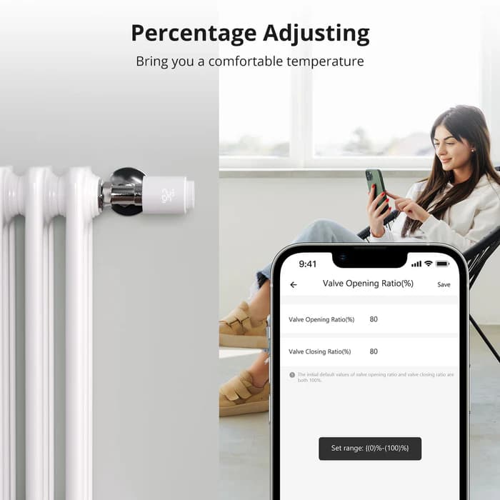SONOFF Zigbee Thermostatic Radiator Valve | TRVZB thumbnail 8
