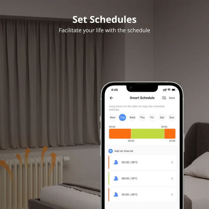 SONOFF Zigbee Thermostatic Radiator Valve | TRVZB thumbnail 5