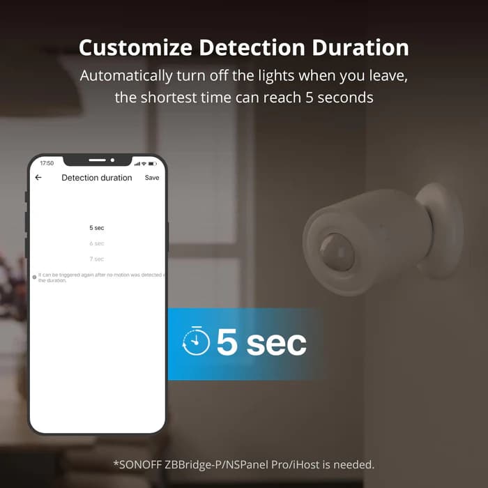 SONOFF Zigbee Motion Sensor | SNZB-03P thumbnail 6