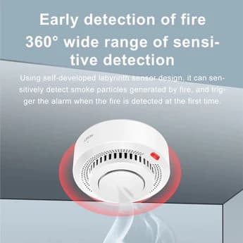 Tuya Zigbee Smoke Sensor (without battery) - featured 1