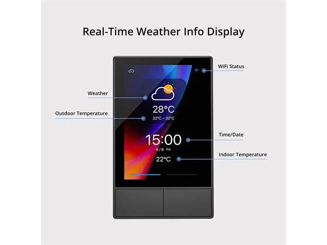 SONOFF NSPanel Smart Scene Wall Switch (120 Type) thumbnail 7