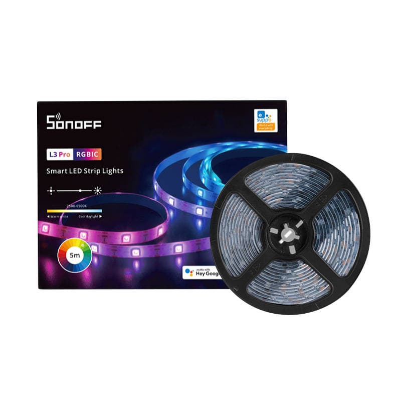 SONOFF L3 Pro RGBIC Smart LED Strip Lights-5M/16.4Ft thumbnail 2