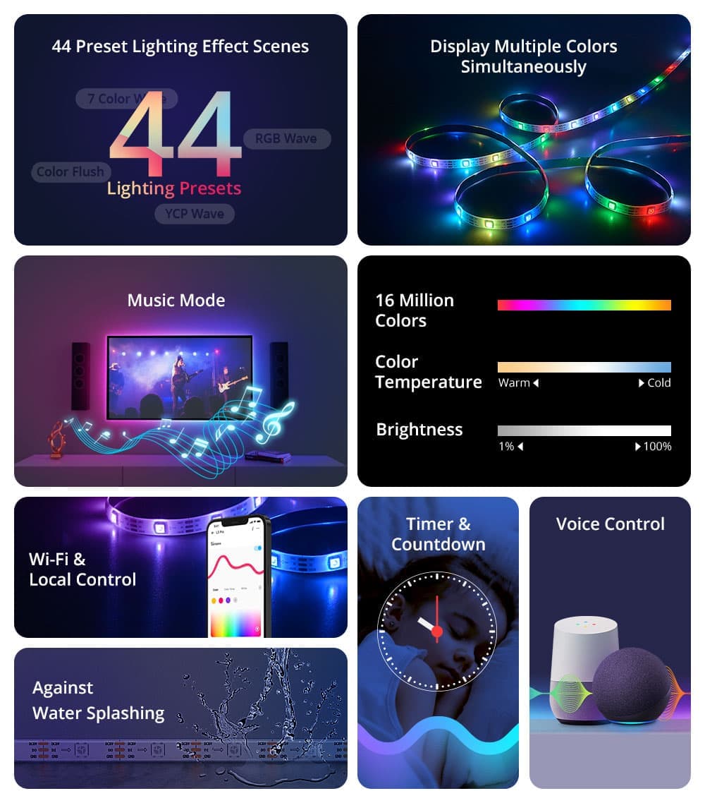 SONOFF L3 Pro RGBIC Smart LED Strip Lights-5M/16.4Ft - featured 1