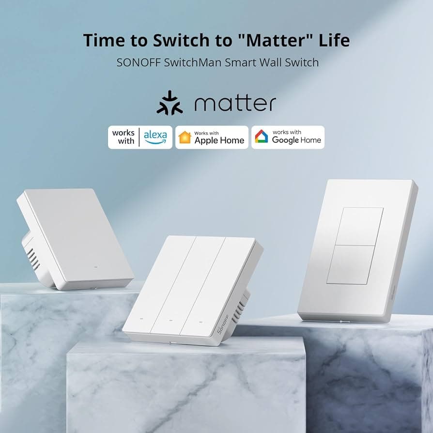 SONOFF SwitchMan Smart Wall Switch-M5 Matter US & UK - featured 1